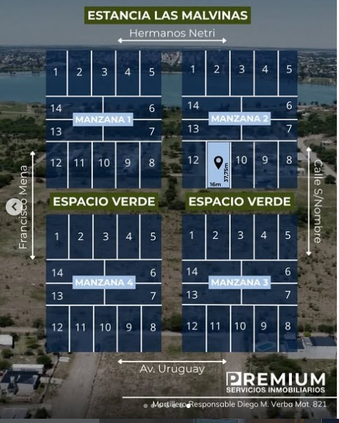 Venta terreno «Altos del Faro», Santa Rosa